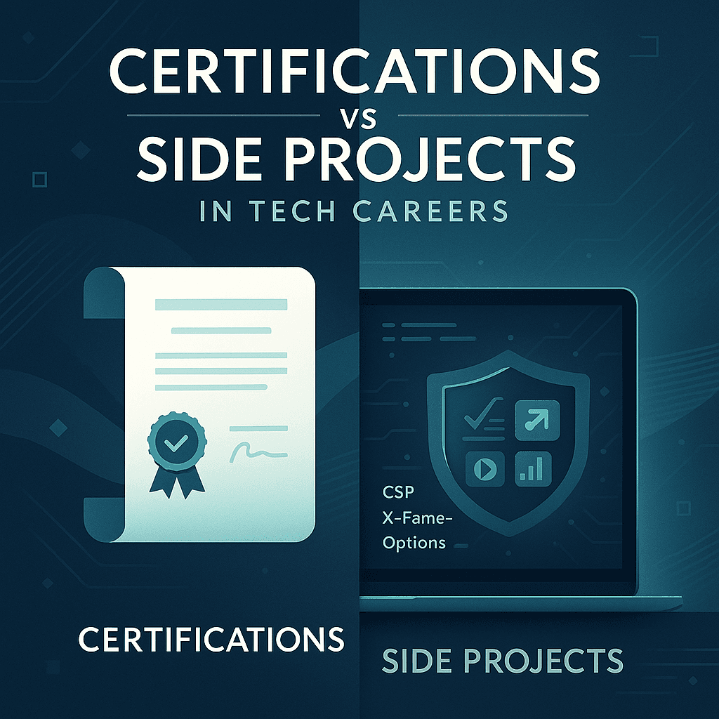 Why Side Projects Can Be More Valuable Than Certifications