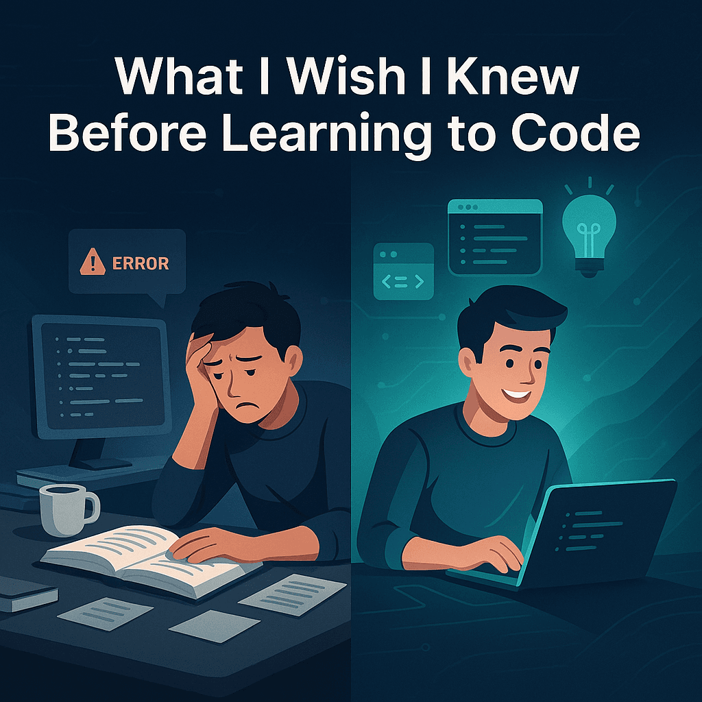 What I Wish I Knew Before Learning to Code